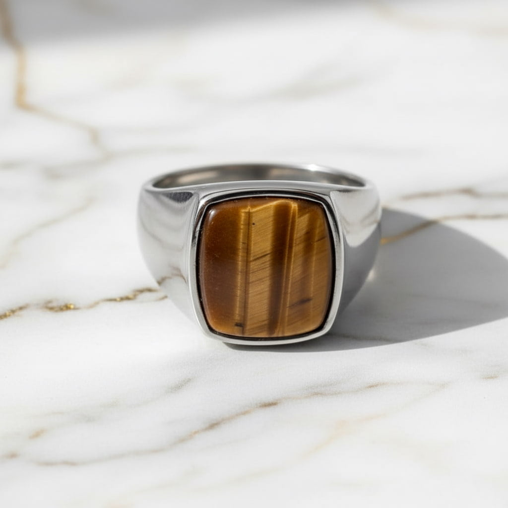 Tigerauge Ring – Ausdrucksstarkes Schmuckstück CrystalScents