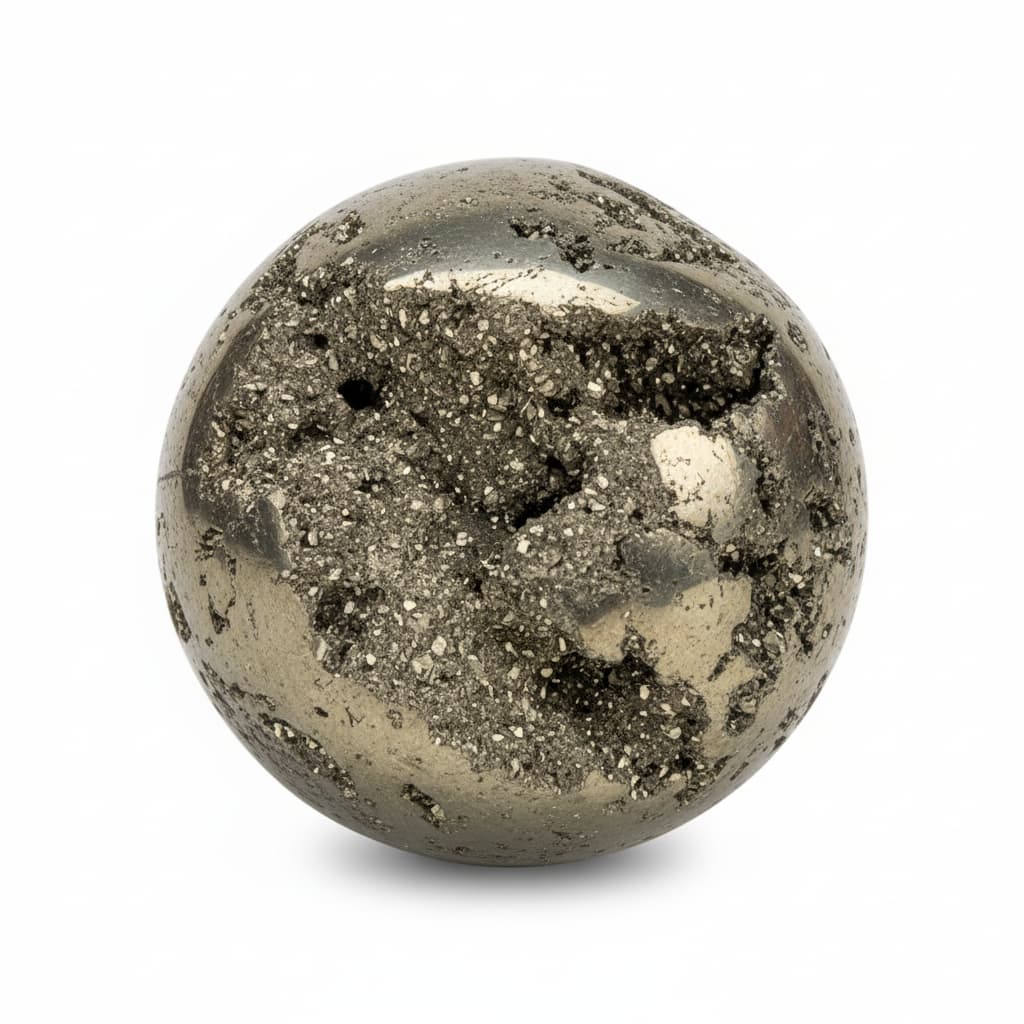 Pyrit Kugel - Finanzielle Energie CrystalScents