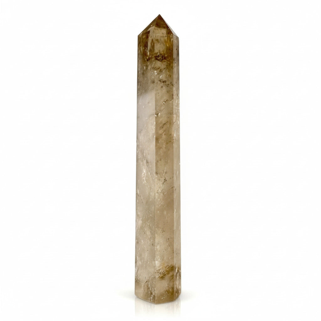 Rauchquarz Obelisk - Schmückstück für dein Zuhause CrystalScents