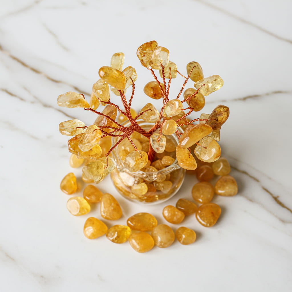 Mini Citrin Baum - Sonnige Erinnerungen CrystalScents