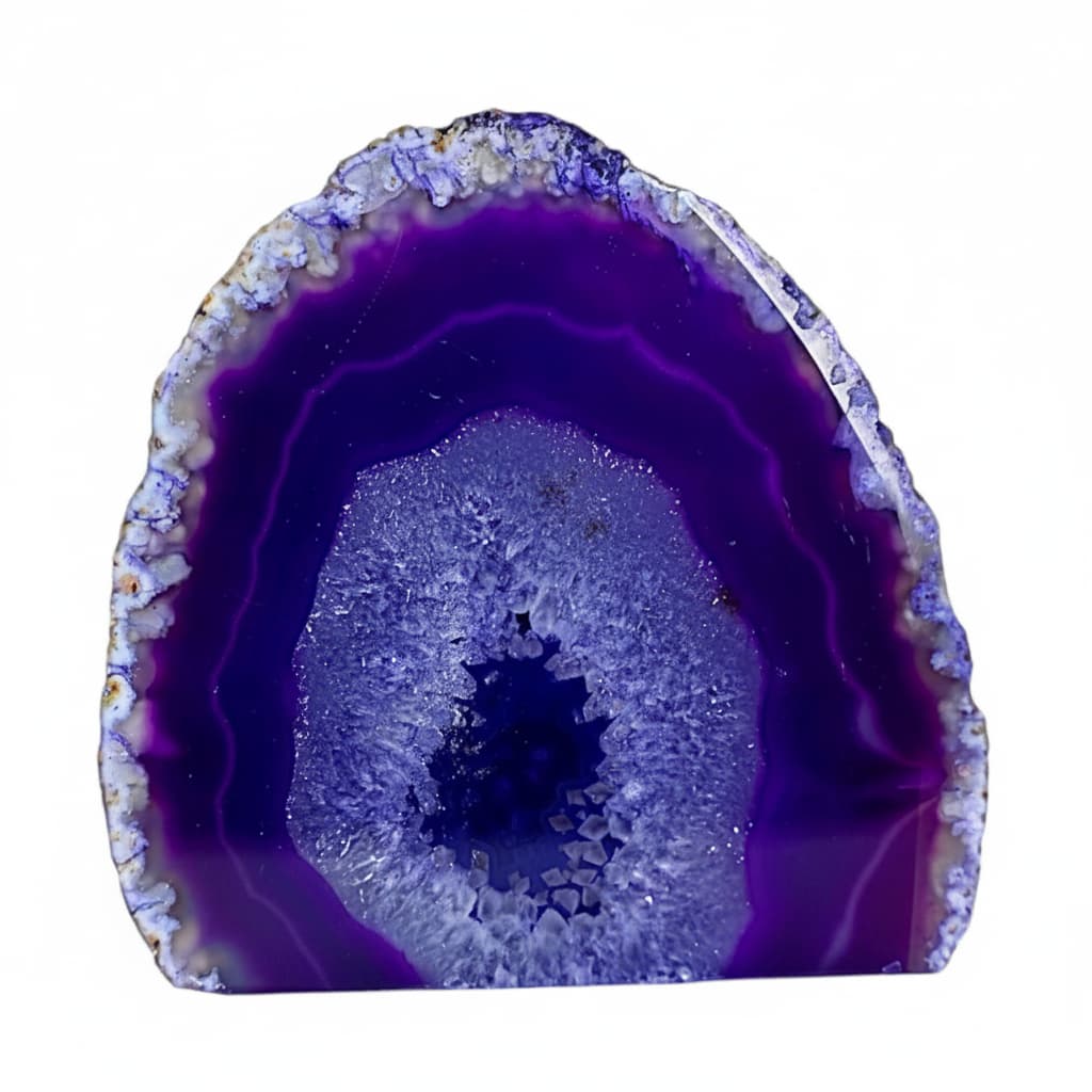 Lila Achat Kristallhighlight - Farbe & Freiheit CrystalScents