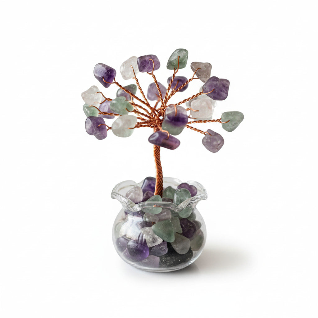 Mini Fluorit Baum - Bunte Kleinigkeit CrystalScents