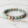 Kaiserstein Kugelarmband – Kraftvolles Naturjuwel für Stabilität CrystalScents