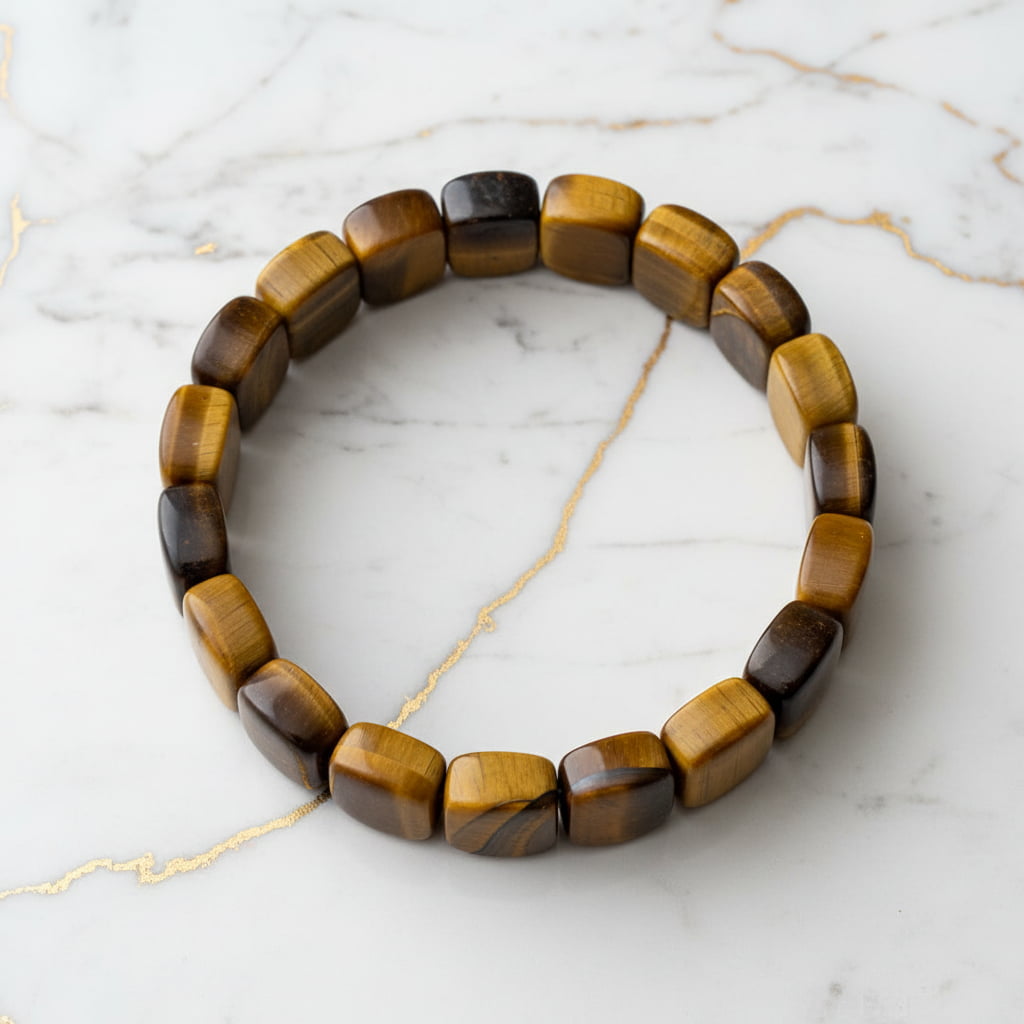 Tigerauge Armband - Mut & Kraft CrystalScents