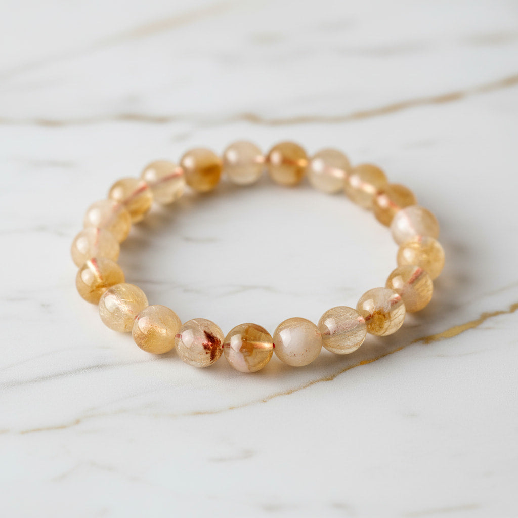 Citrin Kugelarmband - Sonne fürs Handgelenk CrystalScents