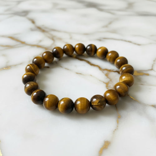 Tigerauge Kugelarmband – für Mut und Ausdauer CrystalScents