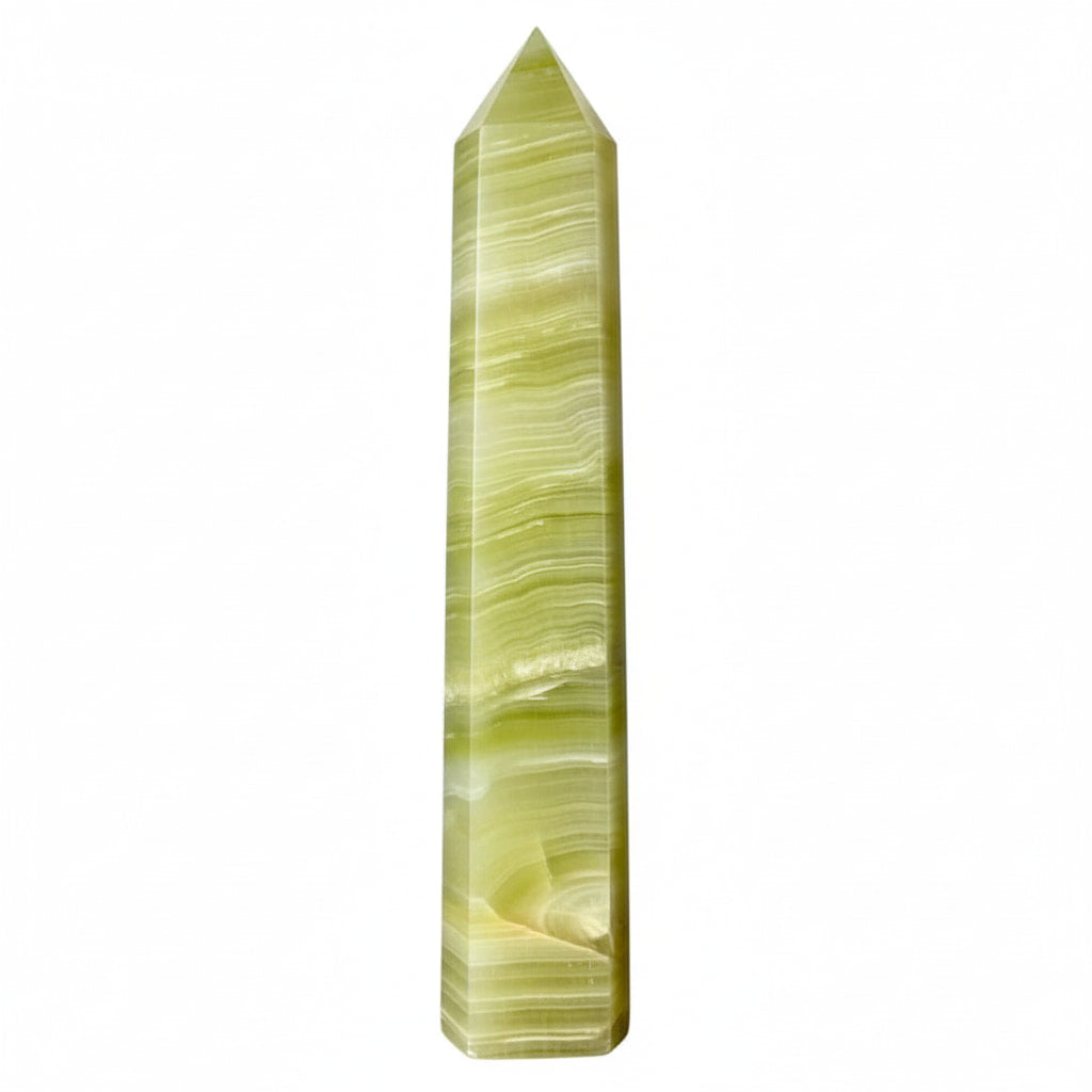 Seidenkristall Obelisk – Balance & sanfte Energie CrystalScents