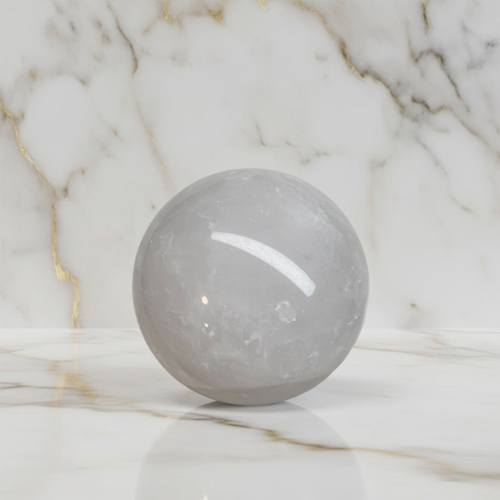 Bergkristall Kugel - Balance & Weisheit CrystalScents