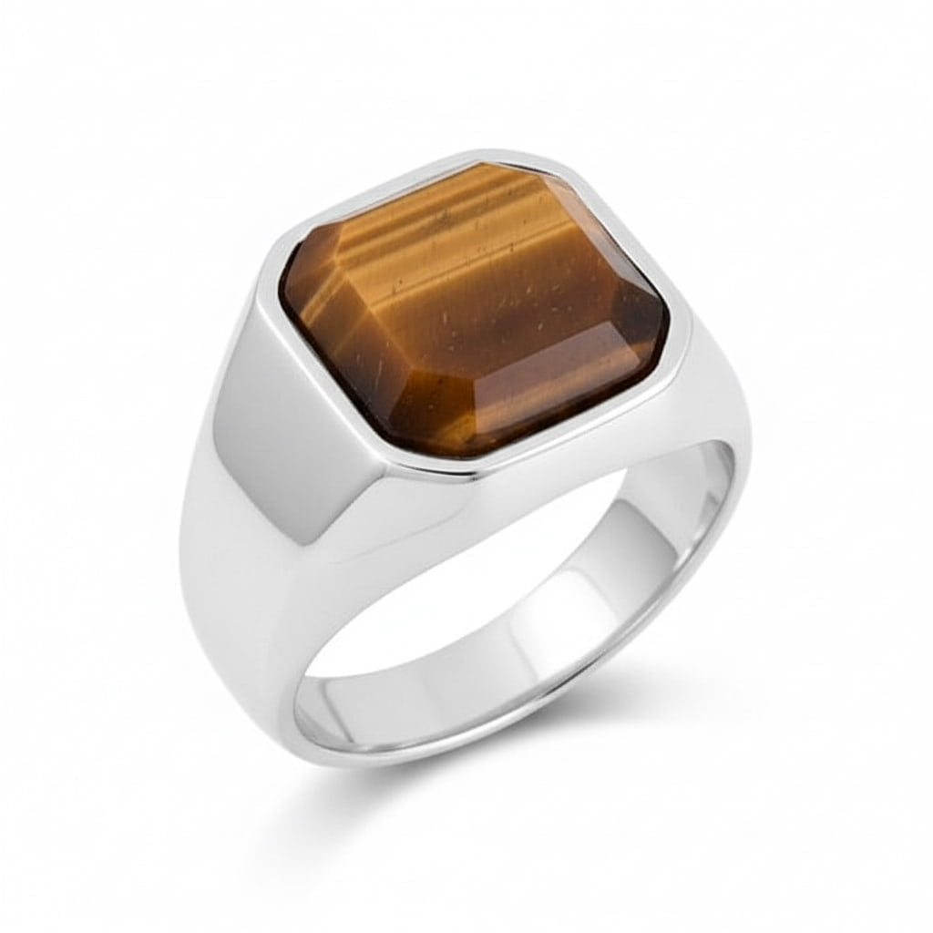 Tigerauge Ring – Kraftvolle Akzente CrystalScents
