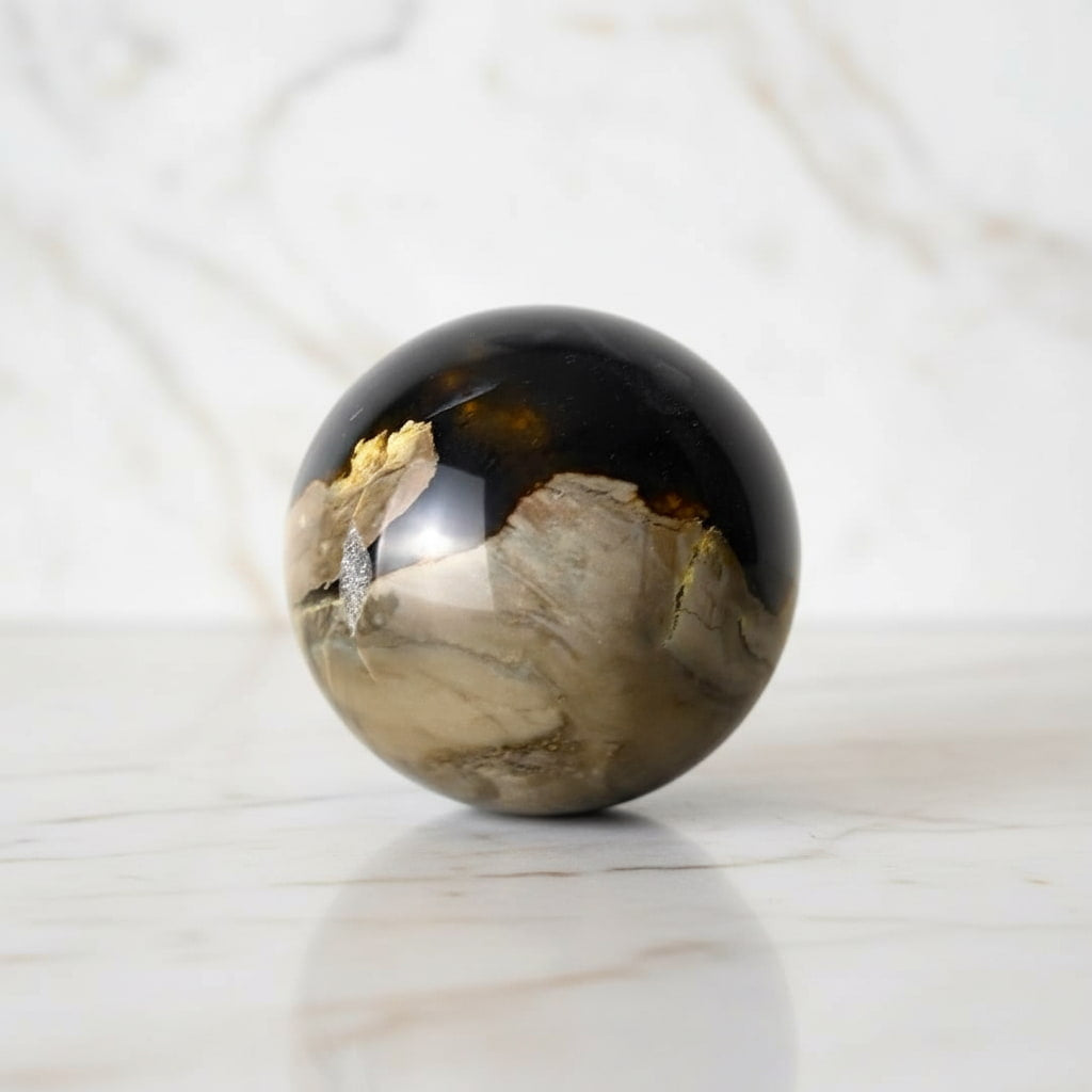 Achat Kugel – Leuchtendes Wohnhighlight CrystalScents