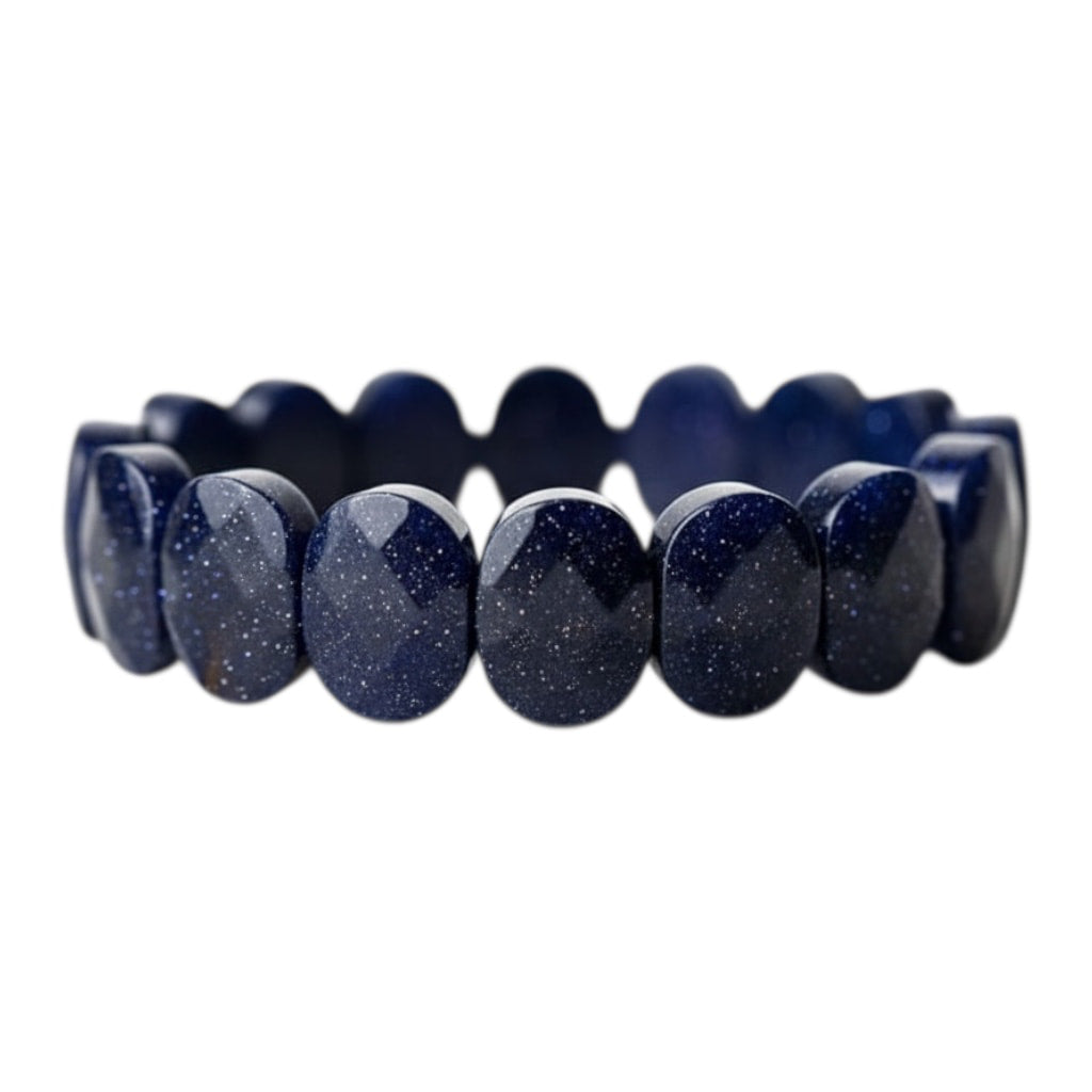 Blaufluss Armband – Facettiertes Funkeln CrystalScents