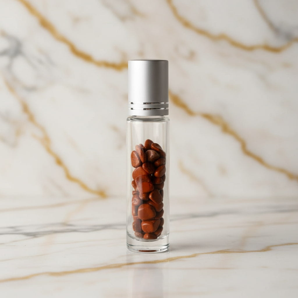 Roter Jaspis Ölroller – Handlich & Natürlich CrystalScents