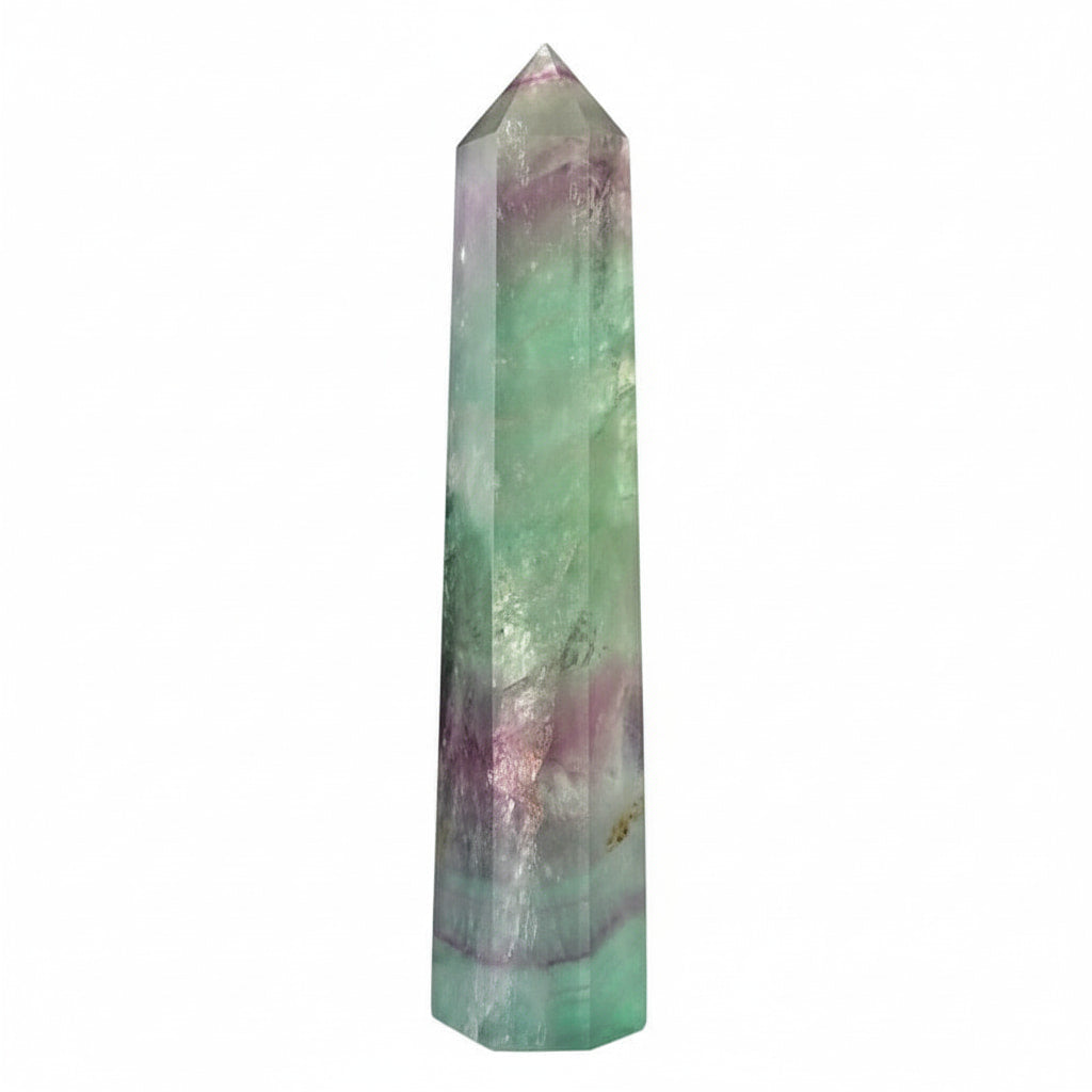 Fluorit Obelisk – Freiheit & Schönheit CrystalScents
