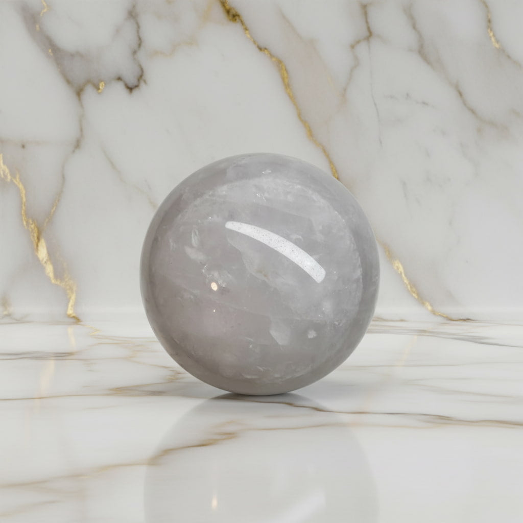 Bergkristall Kugel - Balance & Weisheit CrystalScents