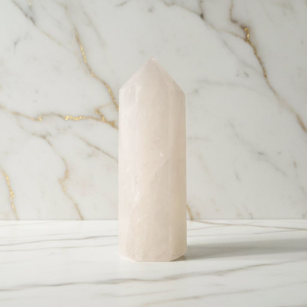 Großer Bergkristall Obelisk - Präsenz & Wirkung CrystalScents