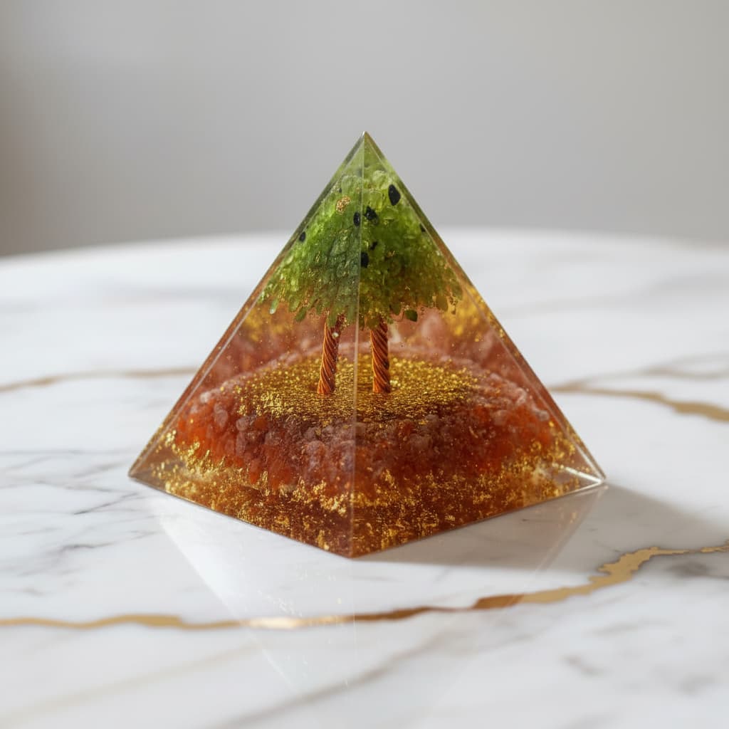 Orgonit Pyramide - Energie & Dekoration CrystalScents