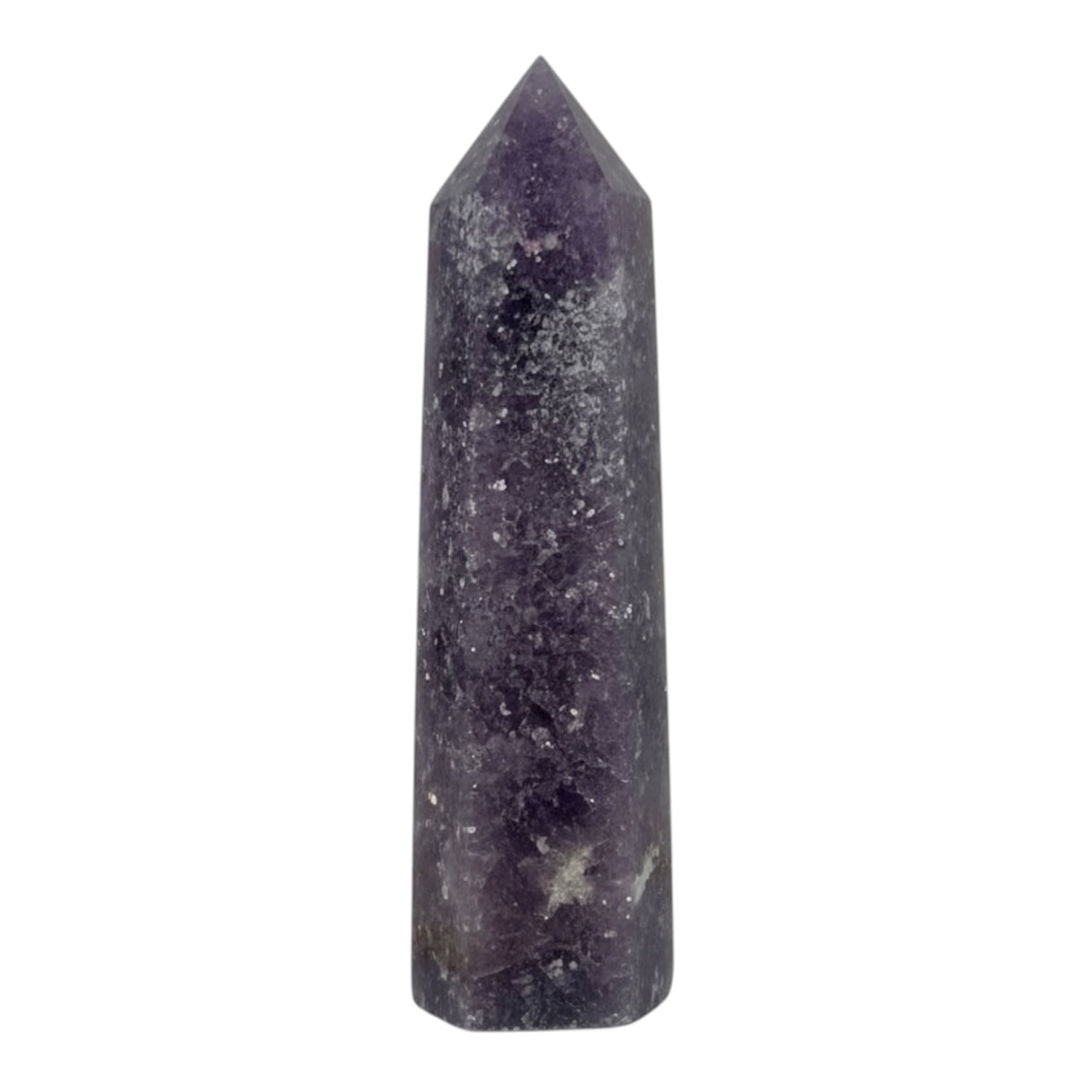 Lepidolith Obelisk – Magie & Funkeln CrystalScents
