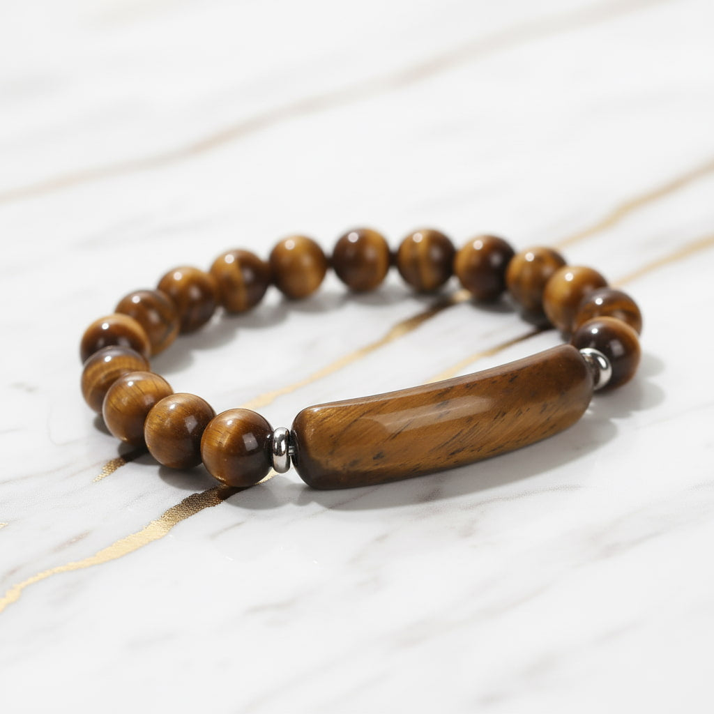 Tigerauge Armband - Fokus, Energie & Vitalität CrystalScents