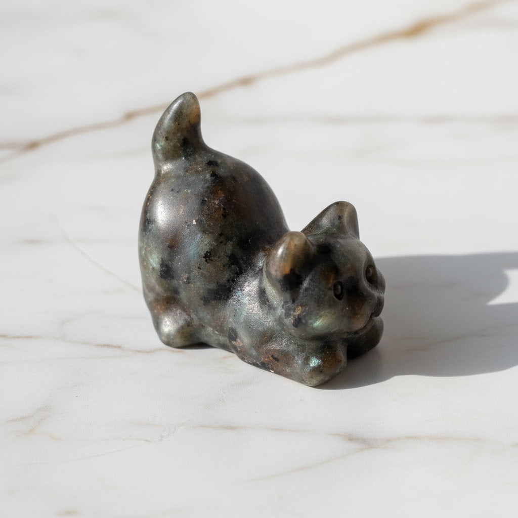 Labradorit Katze – Schillernde Farbreflexe CrystalScents