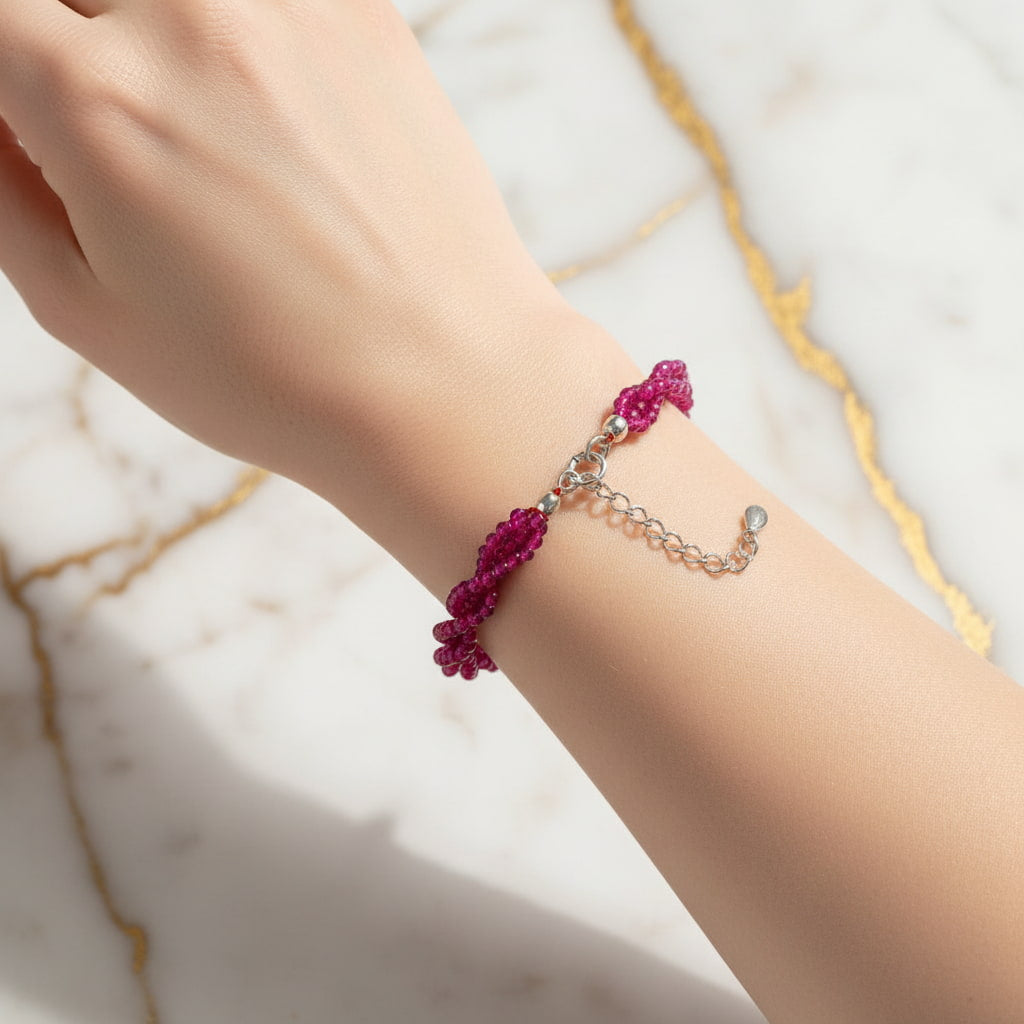 Rubin Armband – Liebe & Leidenschaft CrystalScents