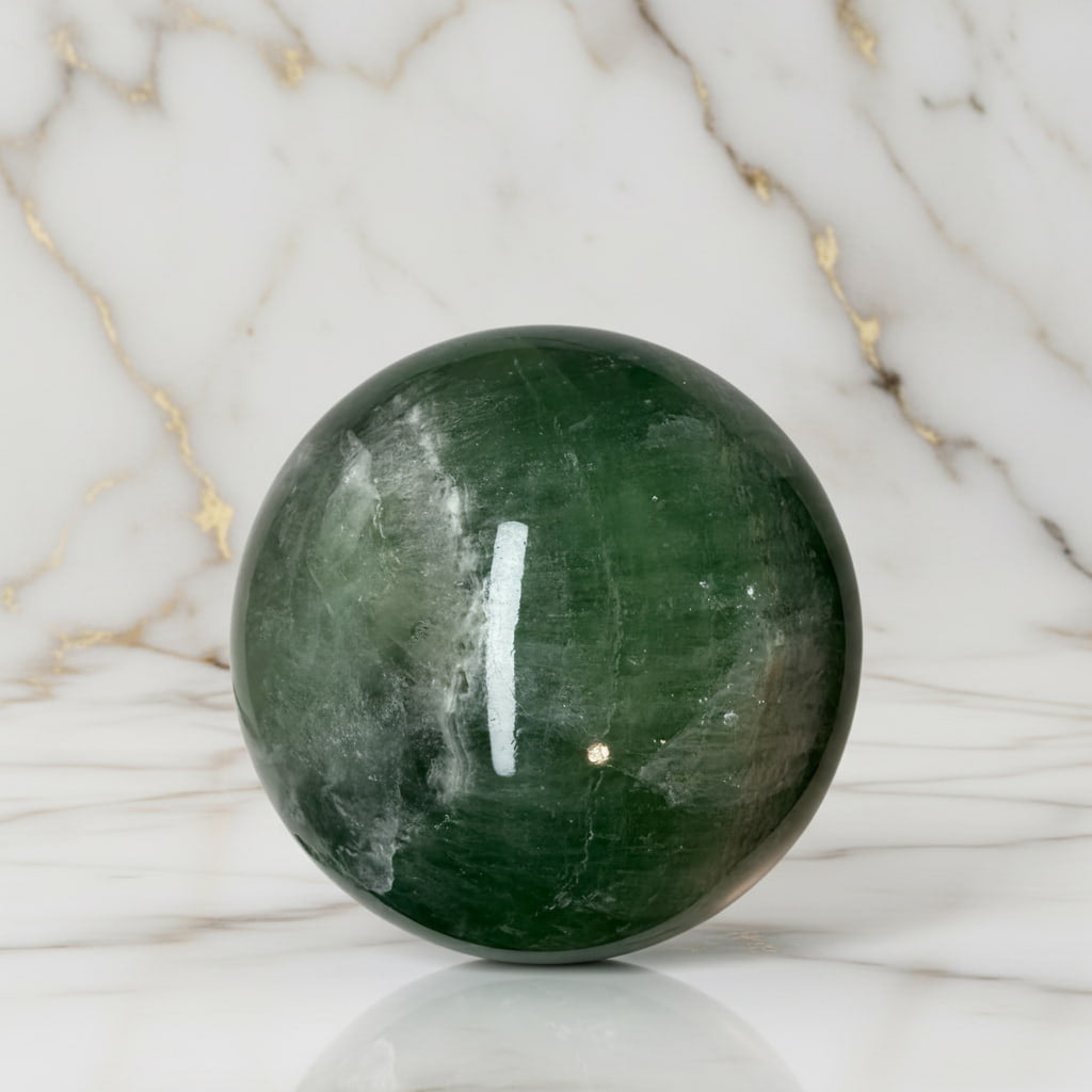 Fluorit Kugel – Balance & Erdung CrystalScents