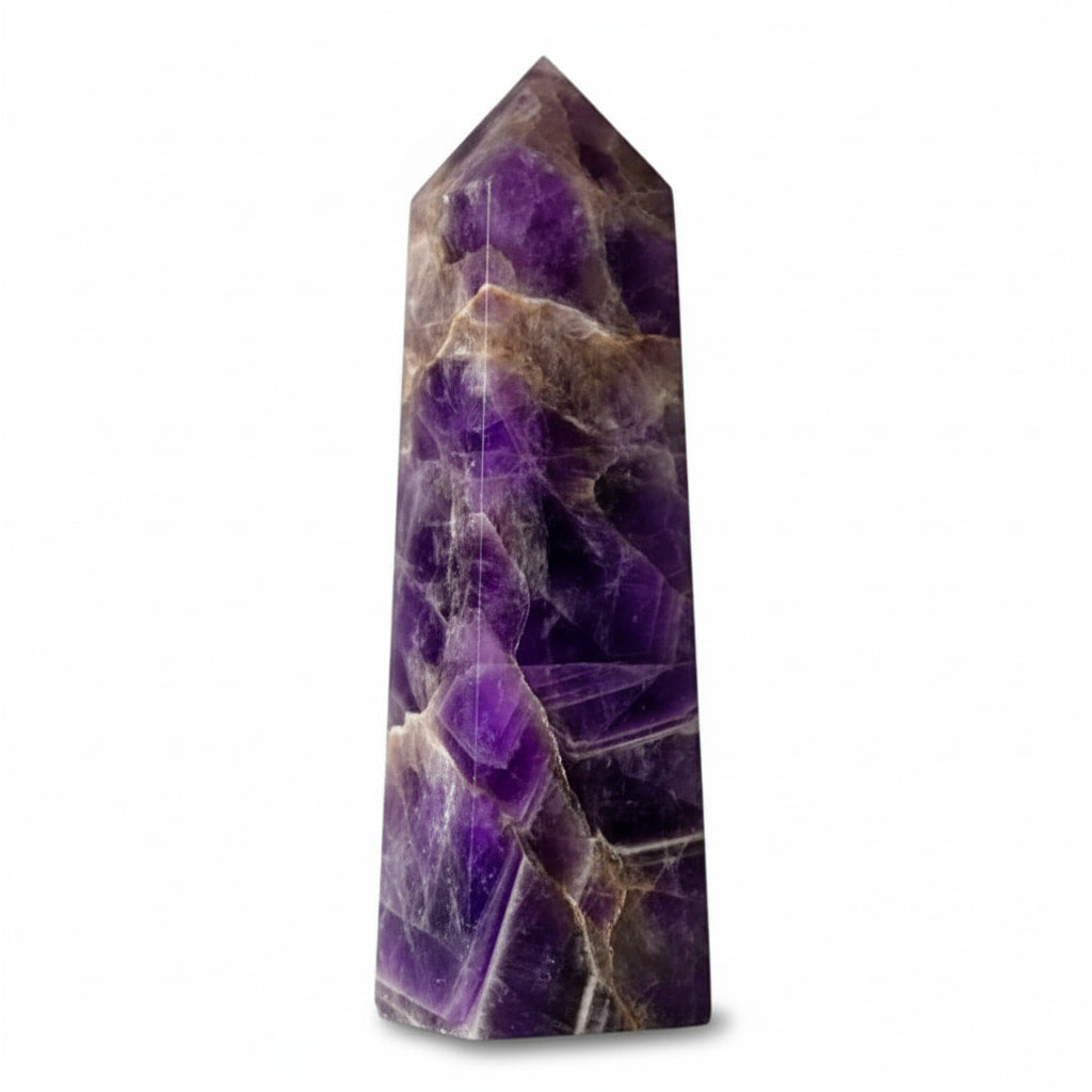 Amethyst Obelisk – Eleganz, Fokus & Harmonie CrystalScents