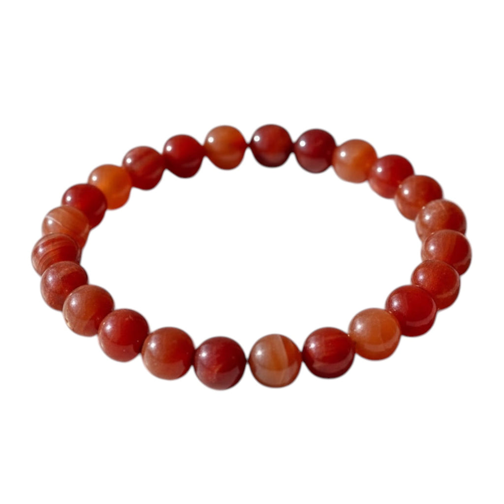 Karneol Kugelarmband – Lebensfreude & innere Stärke CrystalScents