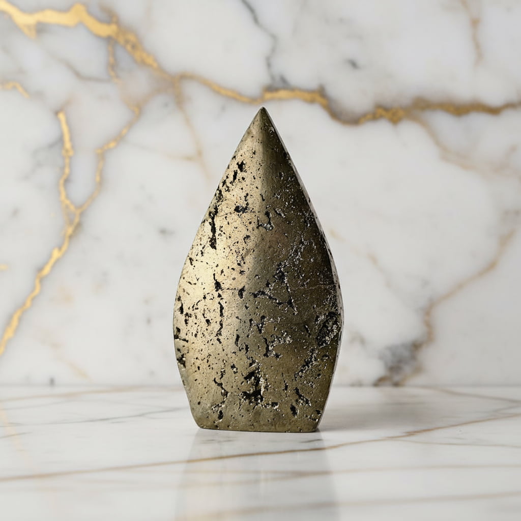 Pyrit Flamme - Metallischer Glanz CrystalScents