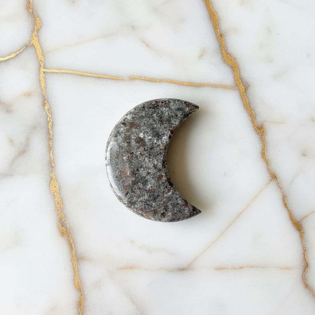 Flammenstein Yooperlite Mond – mit leuchtender Farbwirkung CrystalScents