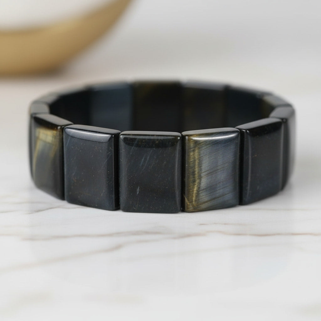 Falkenauge Armband - Orientierung & mentale Stärke CrystalScents