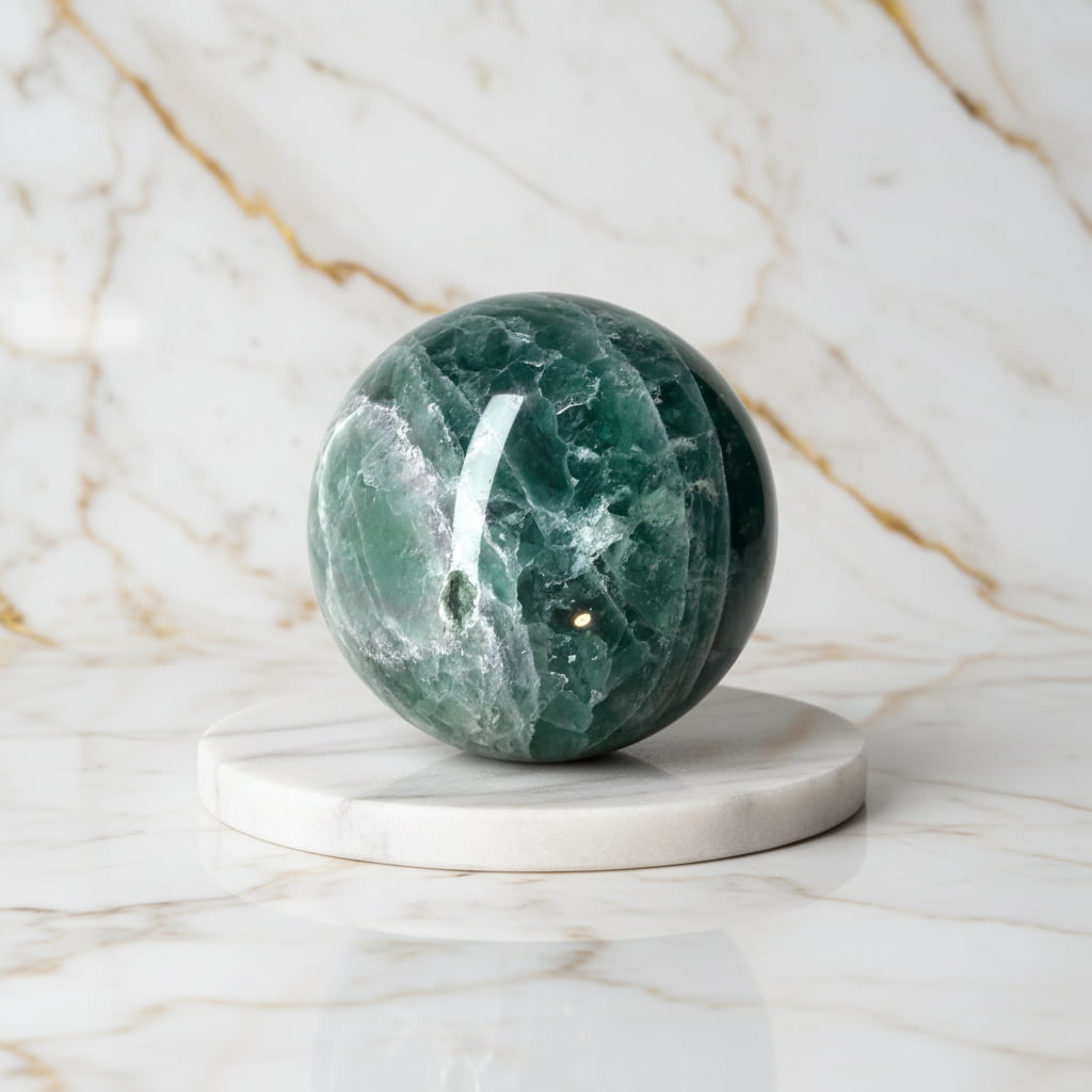 Fluorit Kugel – Intensives Naturjuwel CrystalScents