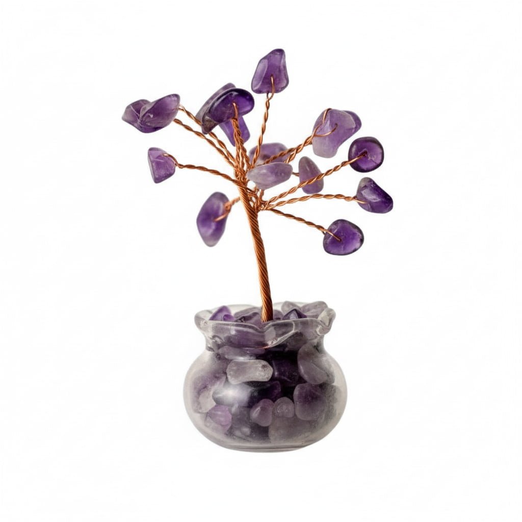 Mini Amethyst Baum – Harmonie & Balance CrystalScents