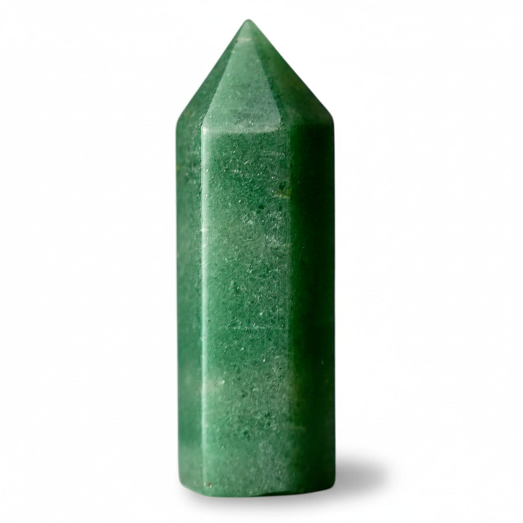 Mini Aventurin Obelisk - Grüne Balance CrystalScents