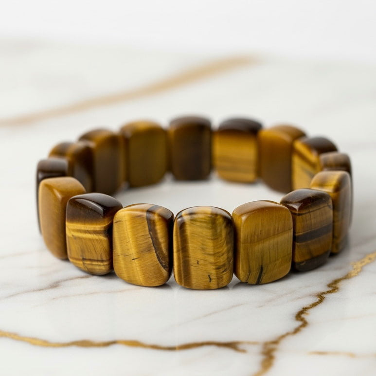 Tigerauge Armband - Mut & Kraft CrystalScents