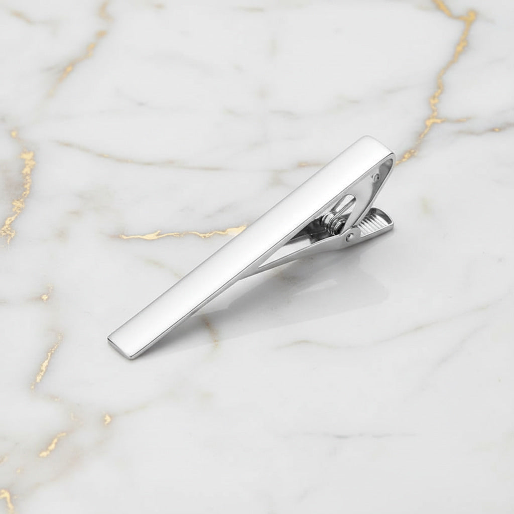 Krawattenklammer in Silber – klassisch & edel CrystalScents