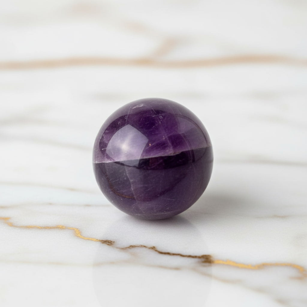 Mini Amethyst Kugel - Harmonie & Schönheit CrystalScents