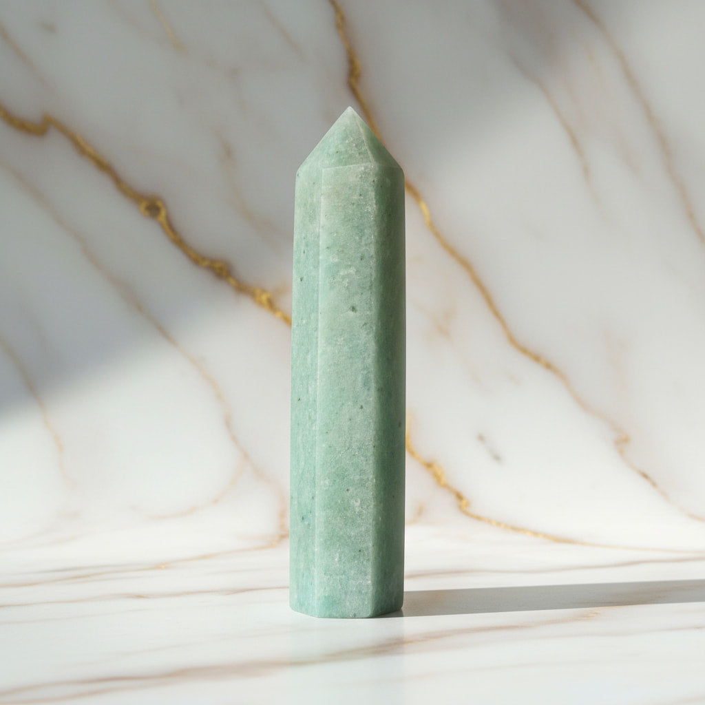 Amazonit Obelisk - Zentrierung & Inspiration CrystalScents