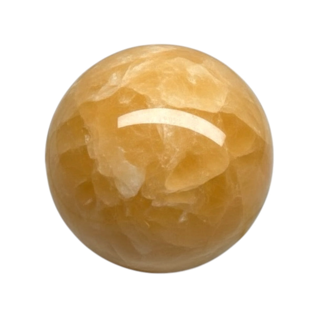 Calcit Kugel - Wärme & Kraft CrystalScents