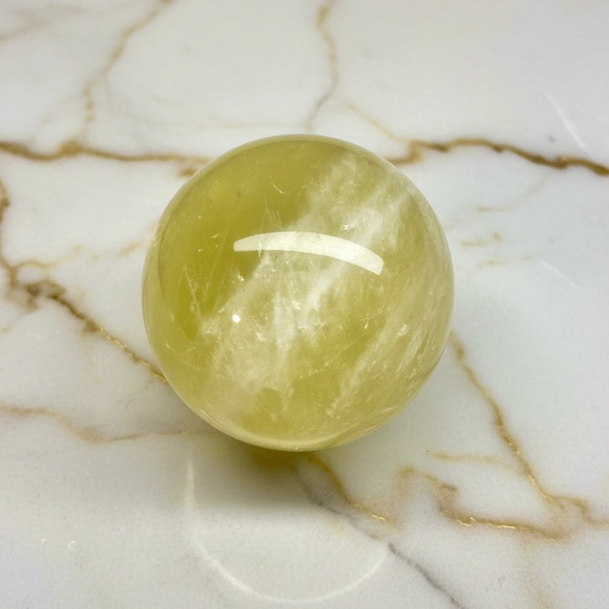 Citrin Kugel - Freude & Erfolg CrystalScents