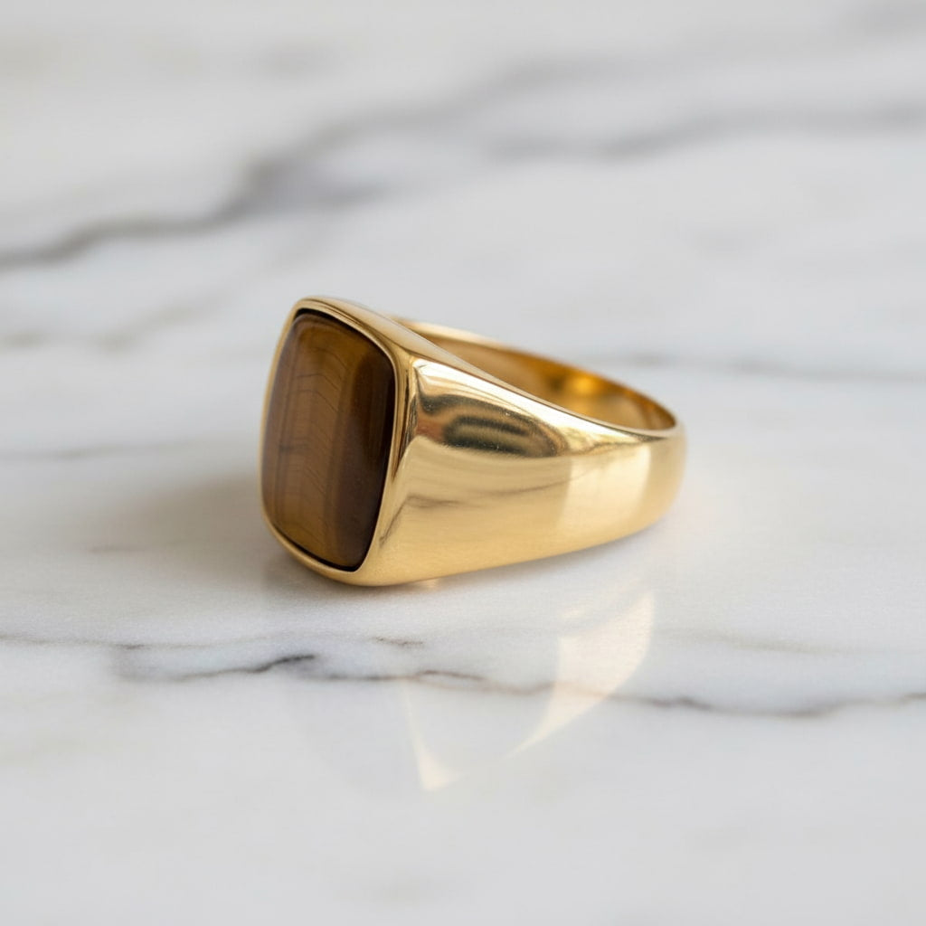 Tigerauge Ring – ausdrucksstarkes Schmuckstück CrystalScents