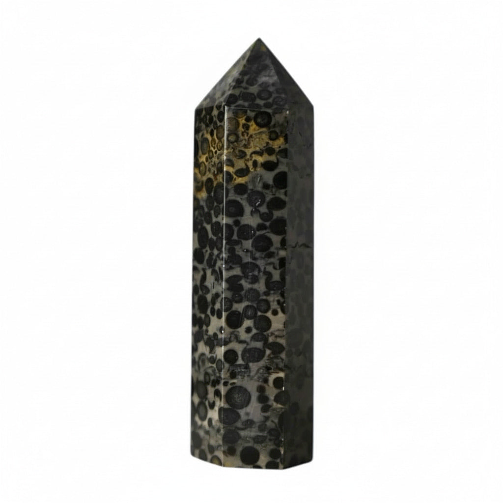 Leoparden Jaspis Obelisk – Kraftvolle Wirkung CrystalScents