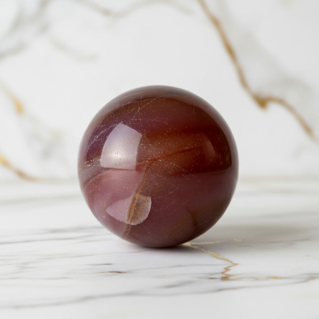 Achat Kugel – Glänzender Kristallakzent CrystalScents
