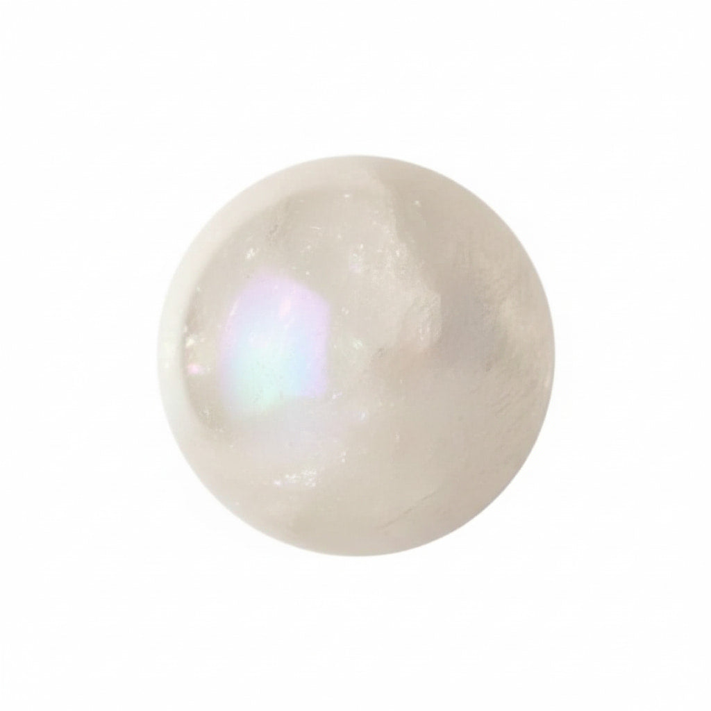 Bergkristall Aura Kugel - Schimmernde Eleganz CrystalScents