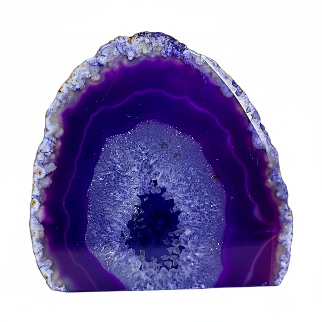 Lila Achat Kristallhighlight - Farbe & Freiheit CrystalScents