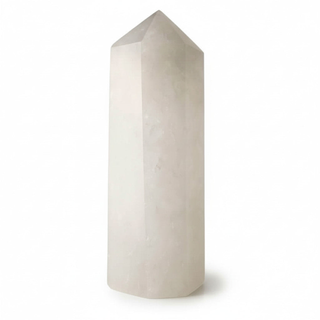 Großer Bergkristall Obelisk – Natürliche Quelle der Klarheit CrystalScents