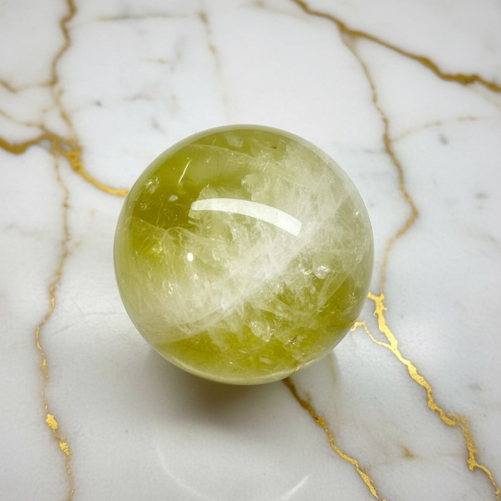 Citrin Kugel - Freude & Licht CrystalScents