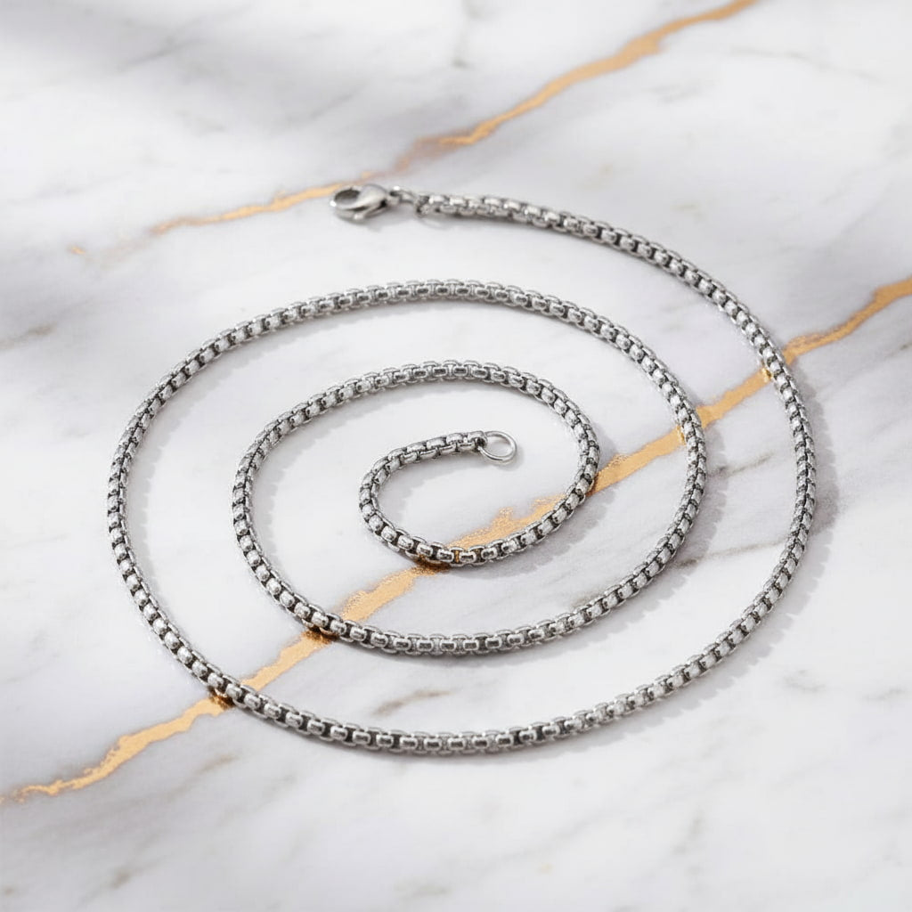 Halskette in Silber – Ausdrucksstark & klassisch CrystalScents