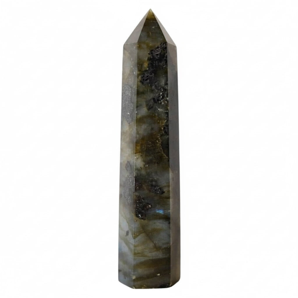 Labradorit Obelisk – Achtsamkeit & Schutz CrystalScents