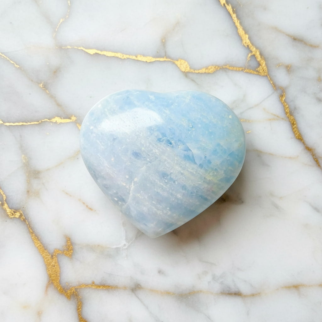 Celestit Herz – für positive Schwingungen CrystalScents