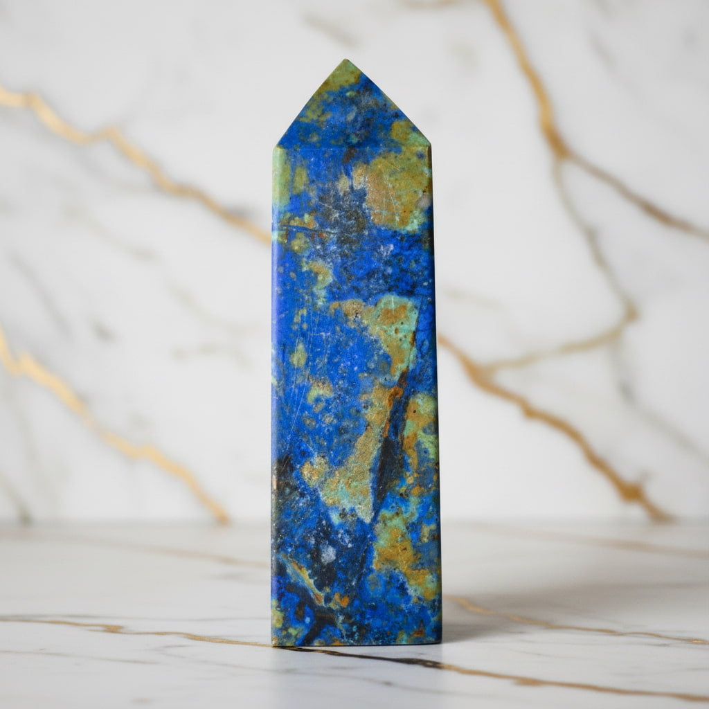 Phönix Lapislazuli Obelisk – Ausstrahlung & Balance CrystalScents